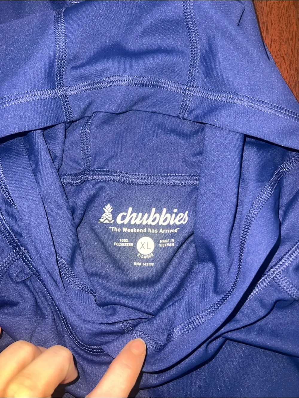 chubbies lightweight hooded